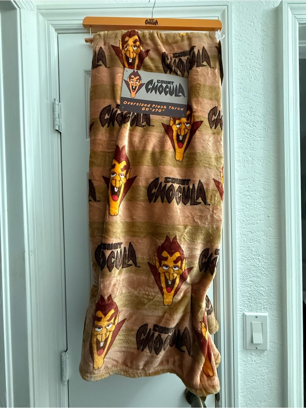Count Chocula Halloween Blanket